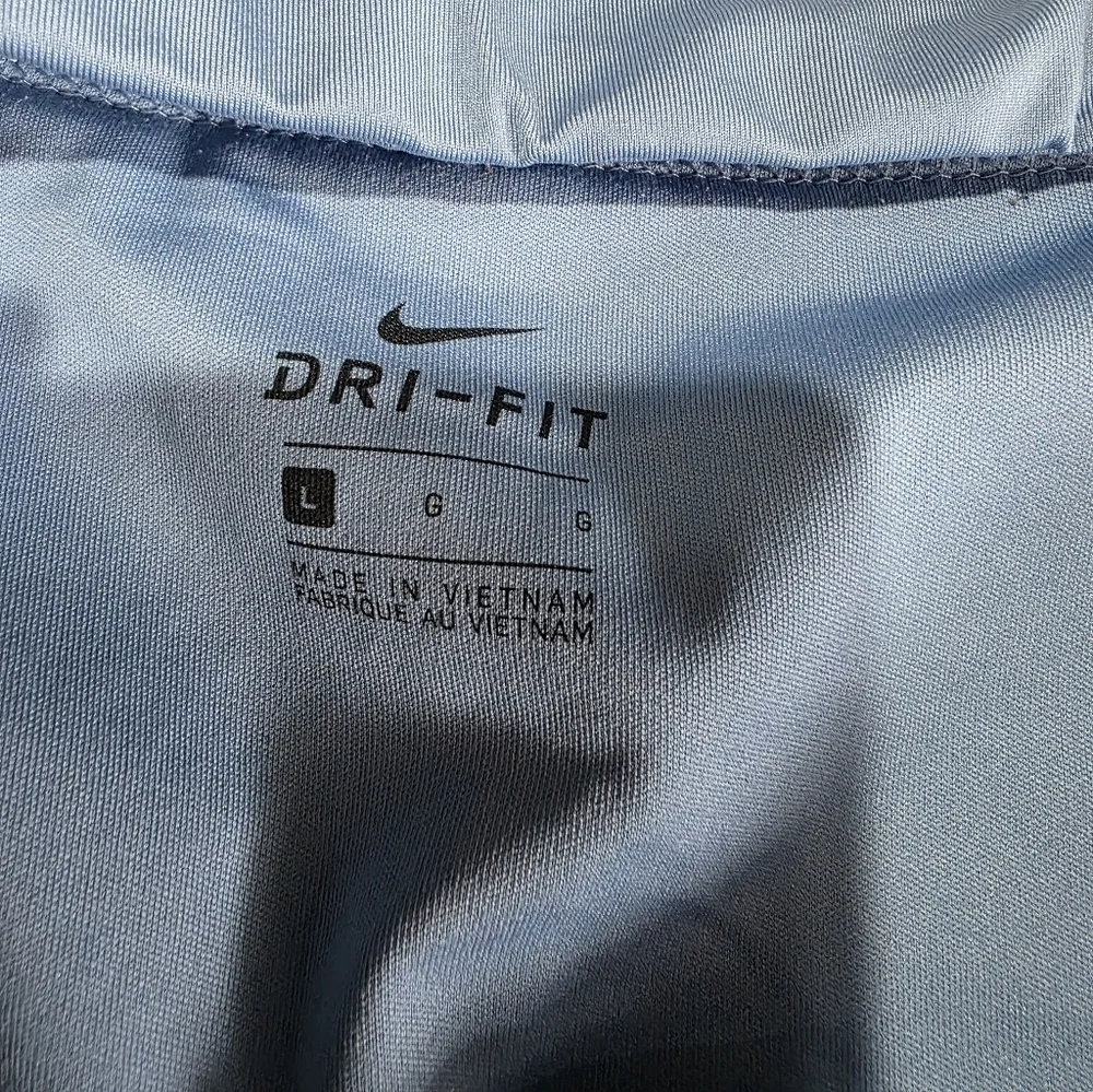 Nike Dri-Fit Crew Running Shorts Blue Size Large - Picture 6 of 11
